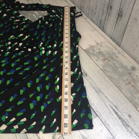 Chaus Slouching Neck Synthetic Leather Top Small - Picture 11 of 11